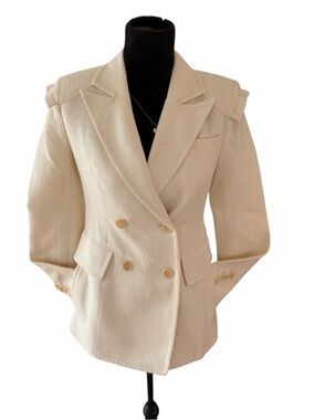 Tibi Cream Colored Blazer